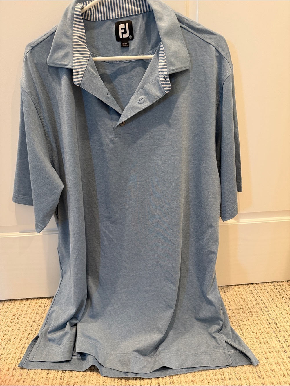 FootJoy Men's Sky Blue golf polo size XL